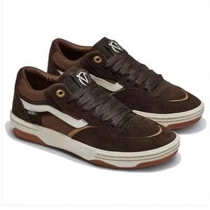 Vans Rowan 2 suede sneaker - chocolate brown/white